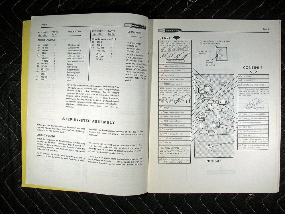 Genuine Heathkit Model GD-113 Wireless Intercom Manual