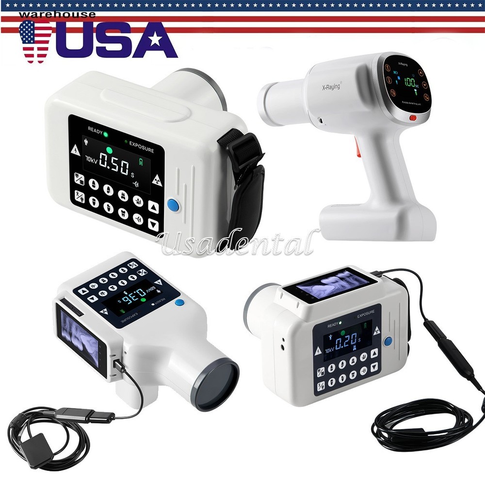 Dental Portable Imaging System X Machine Unit Ray /Sensor No Shield