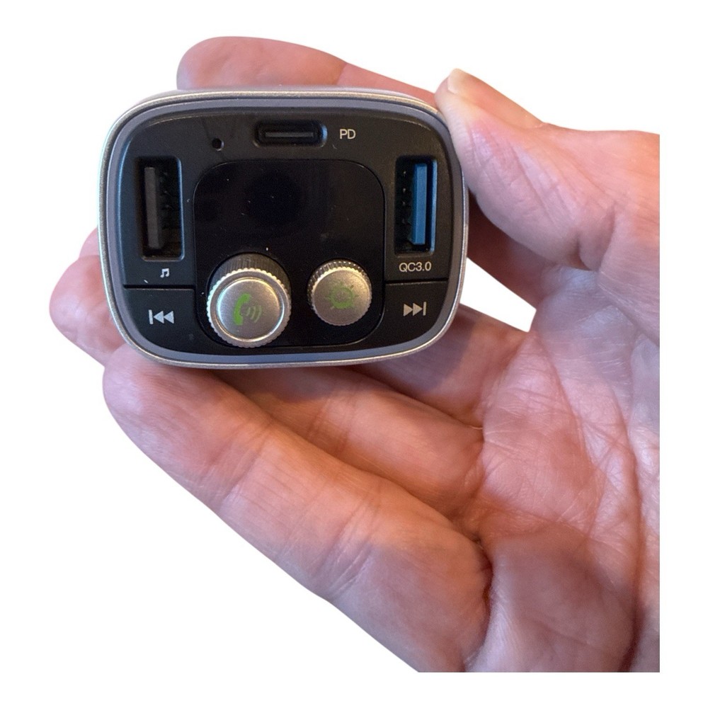 Ainope AV839 Bluetooth FM Transmitter Car Charger 2 USB Port Led Light