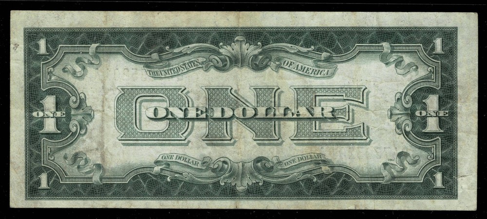 1928-A $1 SILVER CERTIFICATE NOTE~VF