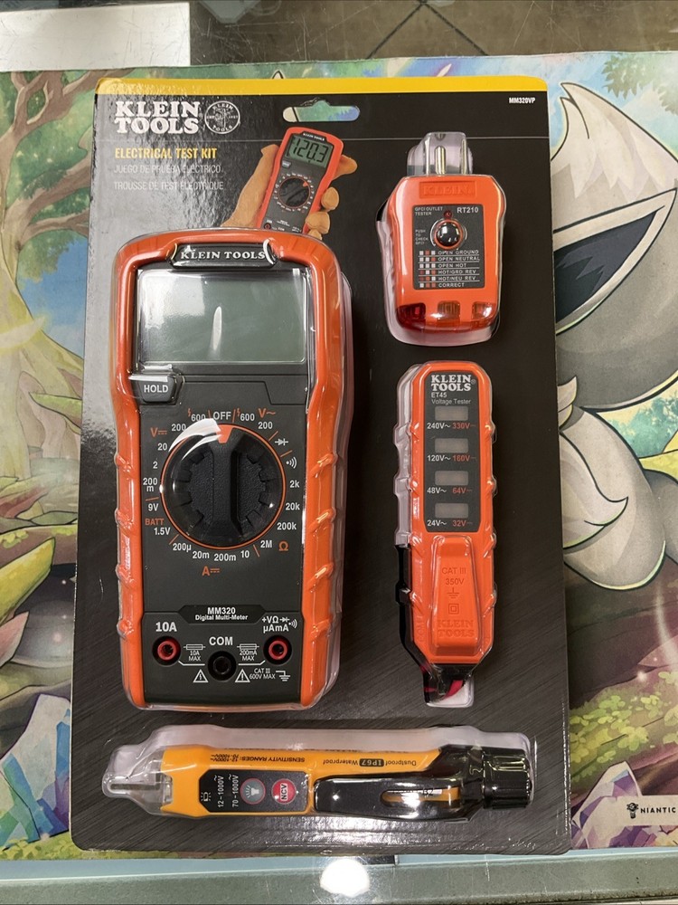 Klein Tools MM320VP Multimeter Electrical Test Kit