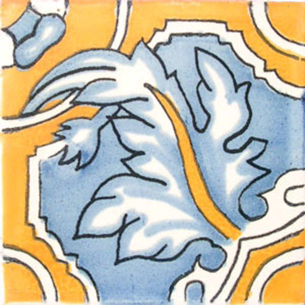 #C043 MEXICAN CERAMIC HANDMADE TALAVERA TILE SETS