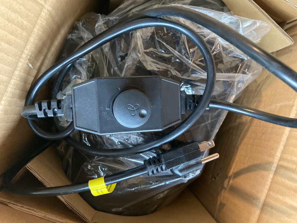 Vivosun 306201P-6 6” Inline Duct Fan w/ Variable Speed Controller, 390 CFM