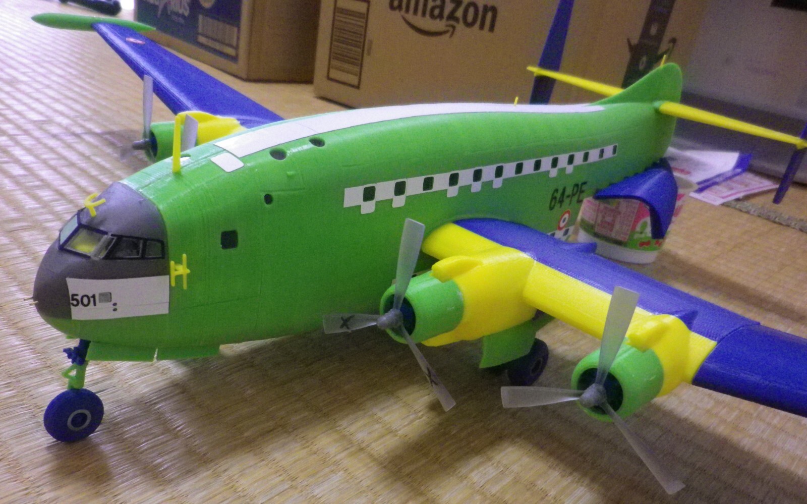 1/72 Breguet Br.765 Sahara  3D data set (cheaper version)