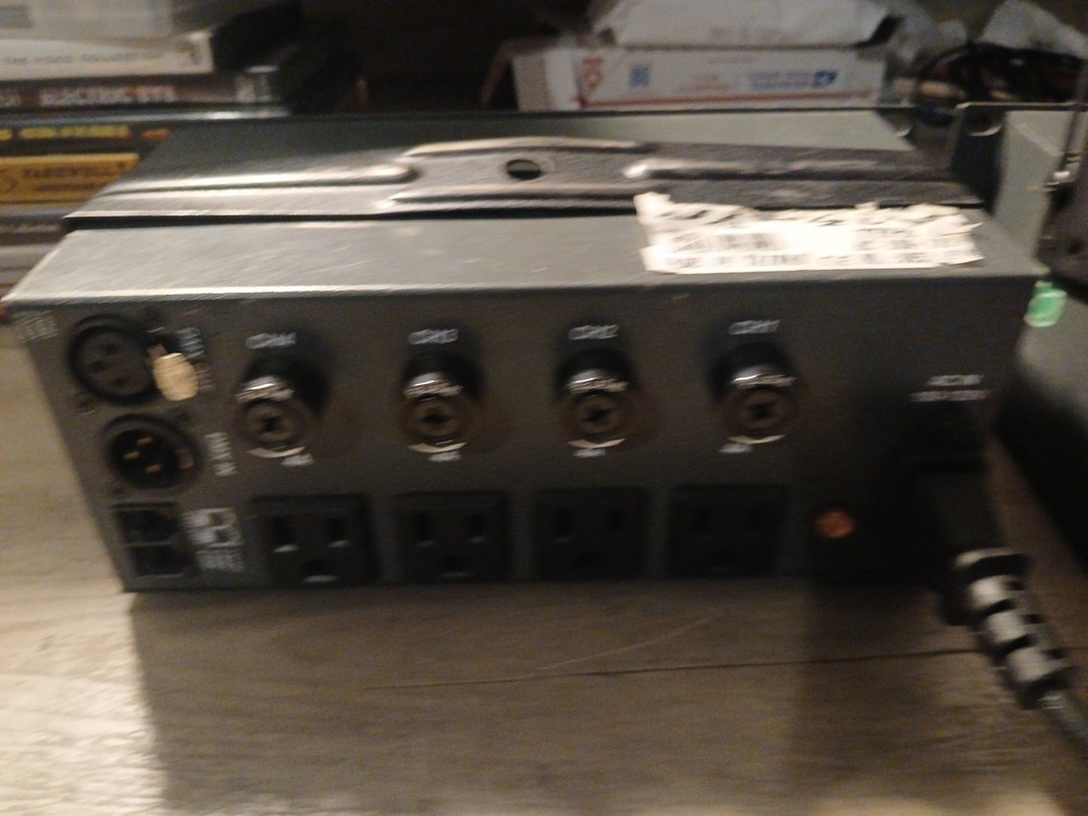 Two MBT DX-404 4 CHANNEL DIMMER PACK TESTED