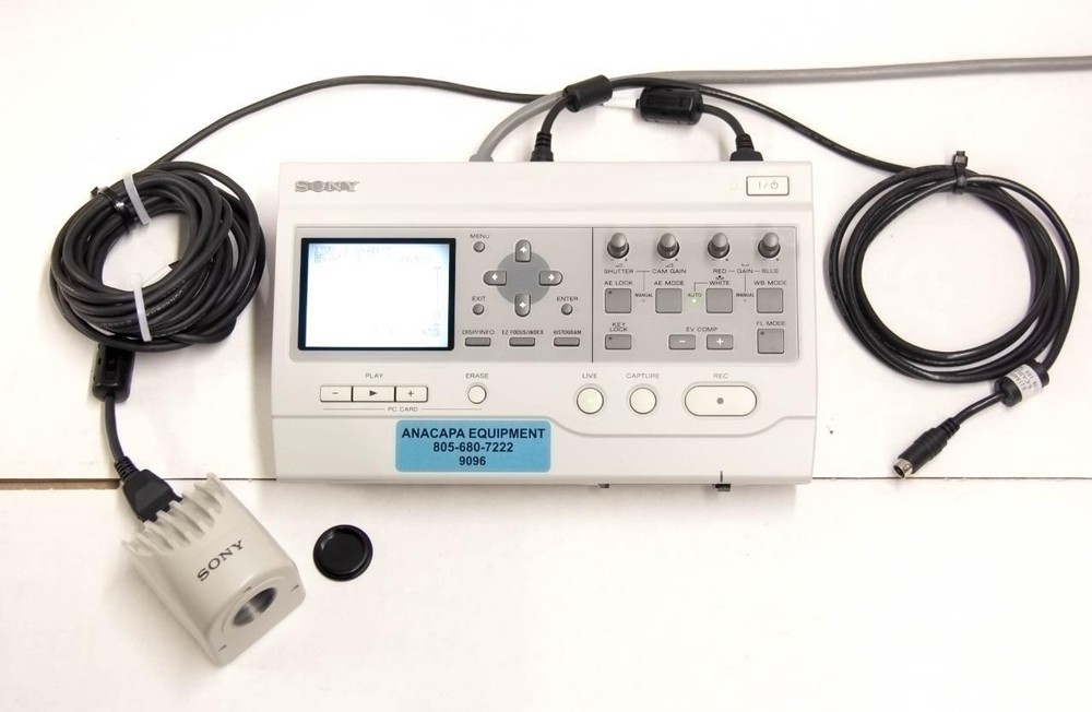 Sony DXC-S500 5 Megapixel Color Digital Camera w/ Controller For Microscope 9096