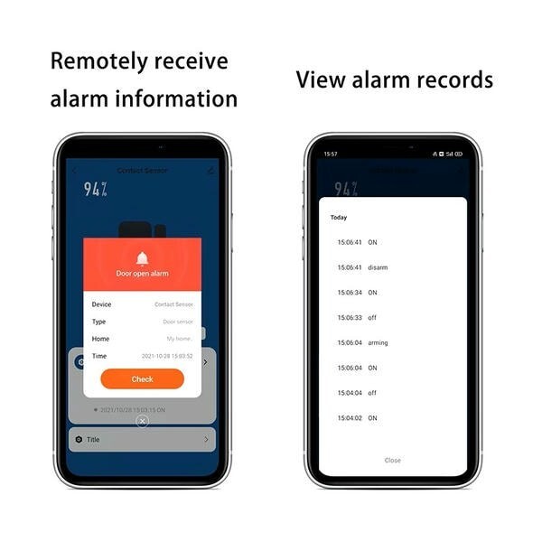 WiFi Door and Window Sensor with Custom Timer