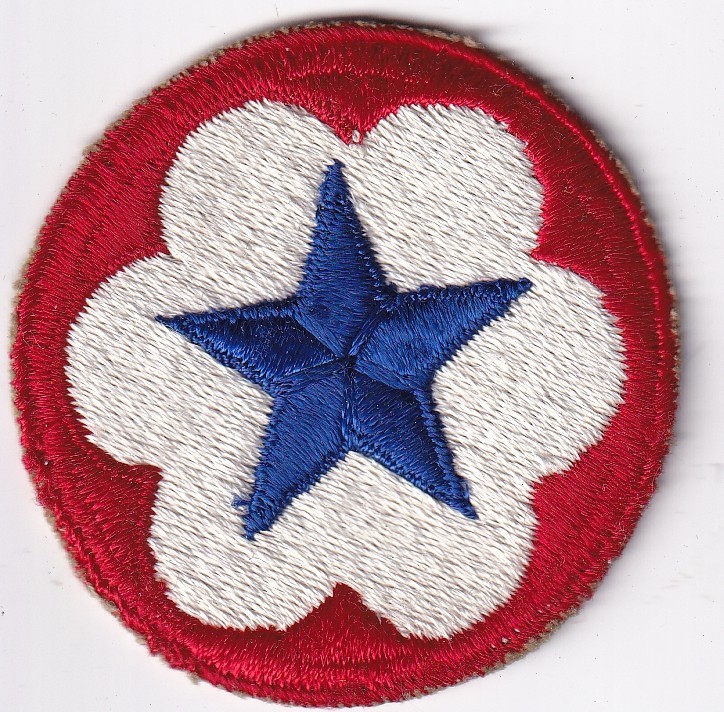 Army Service Forces patch US Army real WWII make