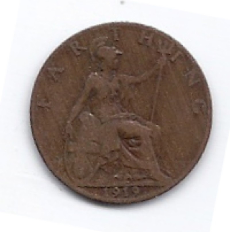 1919 Great Britain Farthing