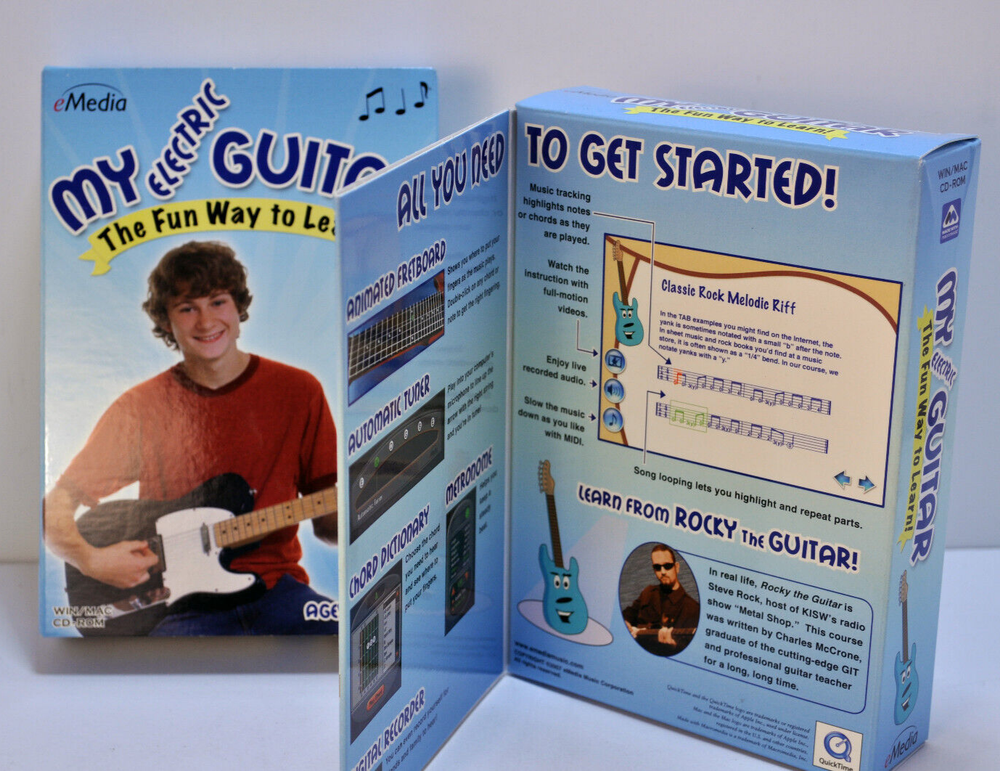 My Guitar for Computer DVD For PC And Mac - NEW