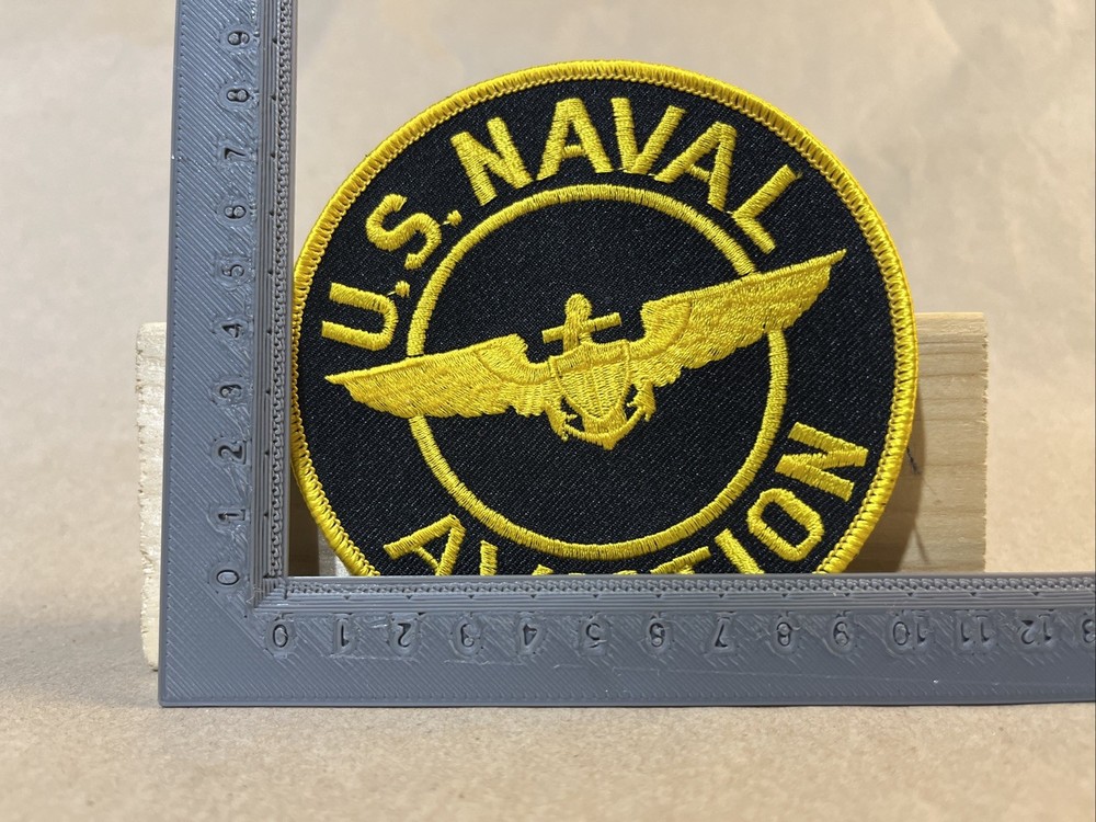 US Naval USN Aviation Embroidered Sew on Patch