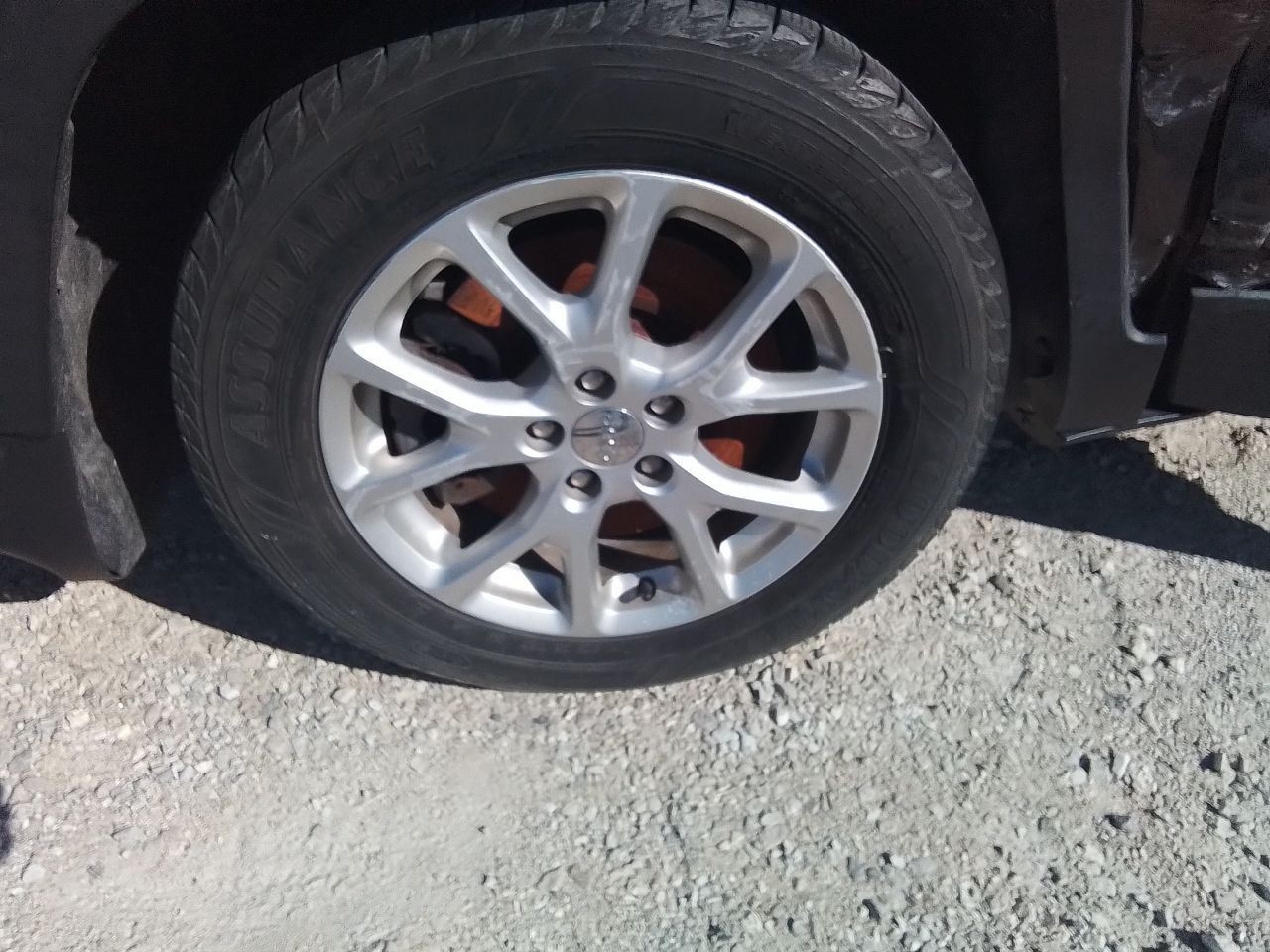 2015 Jeep Cherokee Radio Receiver 5" Display Screen w/o Satellite Radio