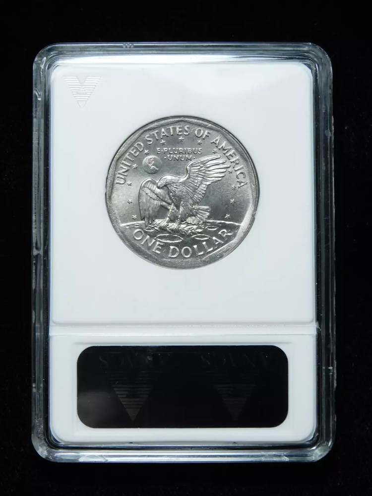 1999-P $1 Susan B Anthony Dollar - ANACS MS65 Partial Collar Error