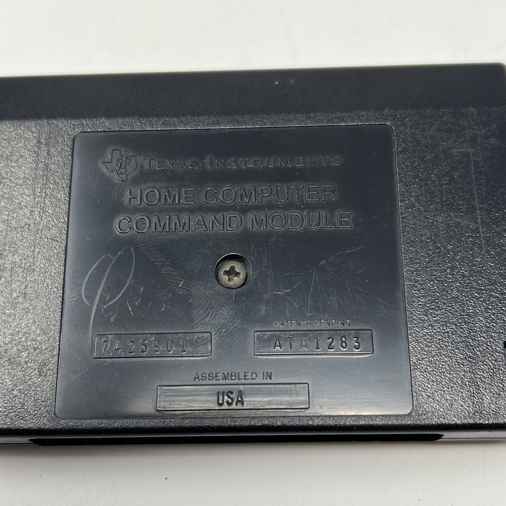 1982 Texas Instruments Personal Record Keeping Computer Cartridge TI/99 Software