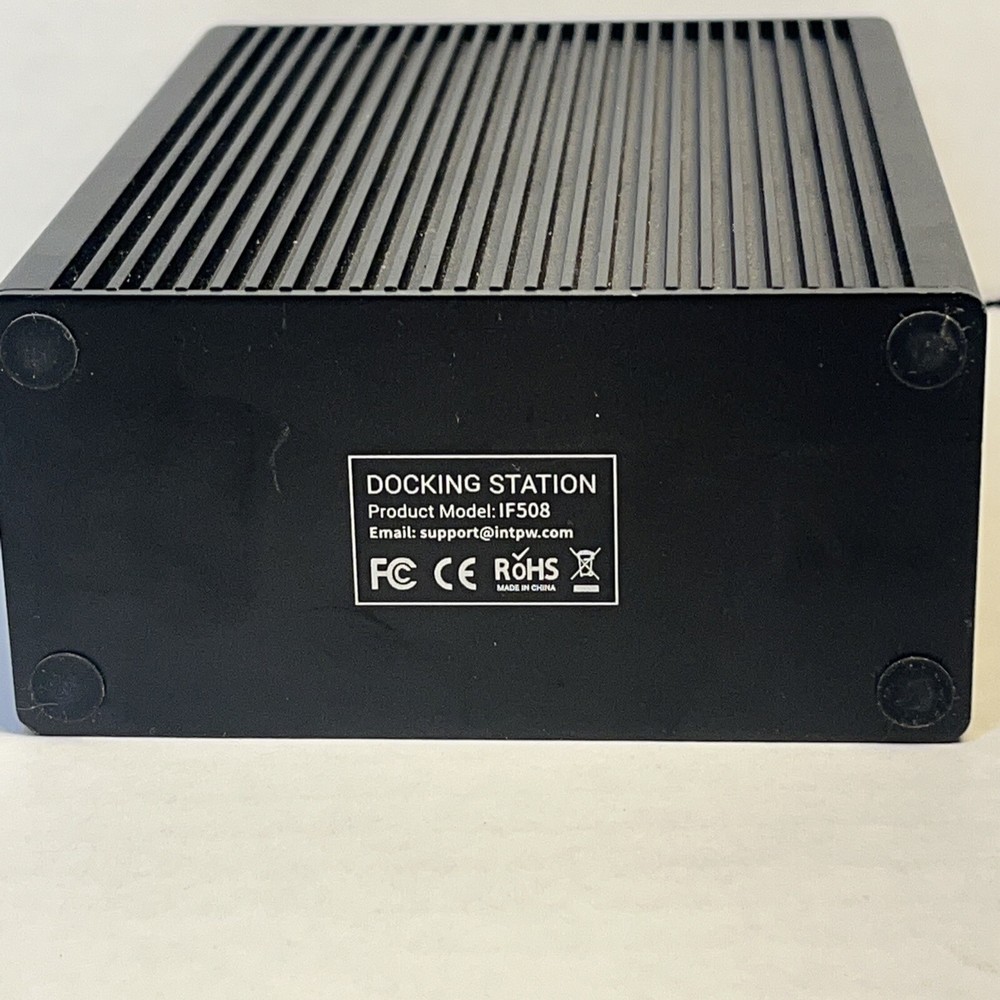 INTPW USB C Thunderbolt 3 Docking Station Model IF508 Pre-Owned