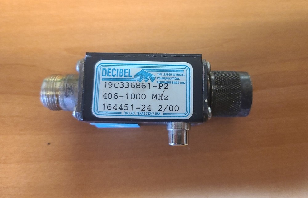 Decibel Unidirectional RF Power Sensor 19C336861-P2