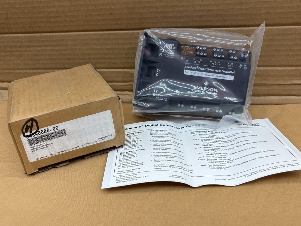 Copeland 943-0086-00 IDCM Module Digital Compressor Controller Emerson 943008600
