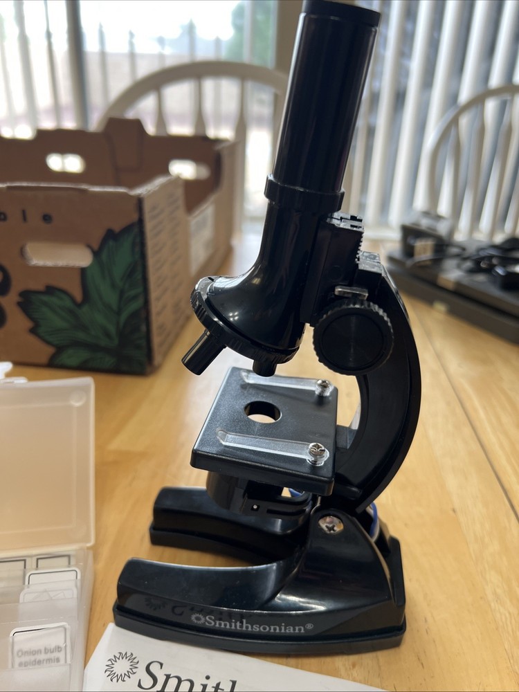 Microscope Kit Kids Ages 8+ STEM by Smithsonian
