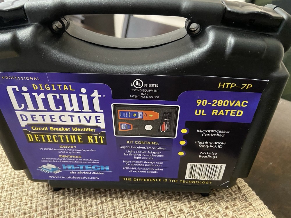 Hi-Tech HTP-7P Digital Circuit Breaker Identifier Kit Microprocessor Controlled