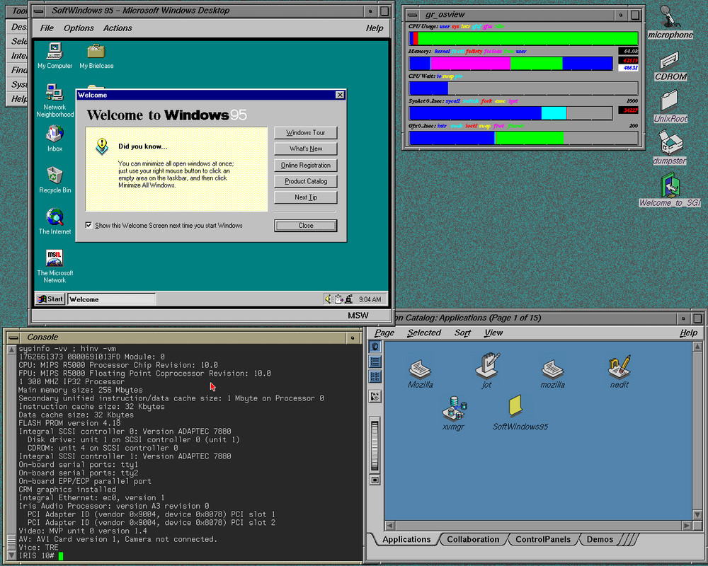 Silicon Graphics SGI O2+ Workstation