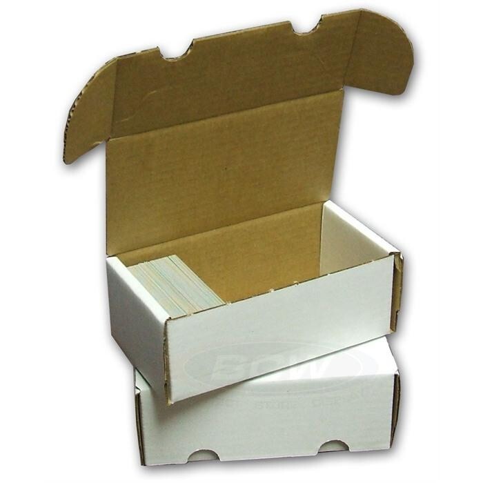 (10) BCW 400 Count Storage Boxes Trading Card Boxes NEW (Unassembled)