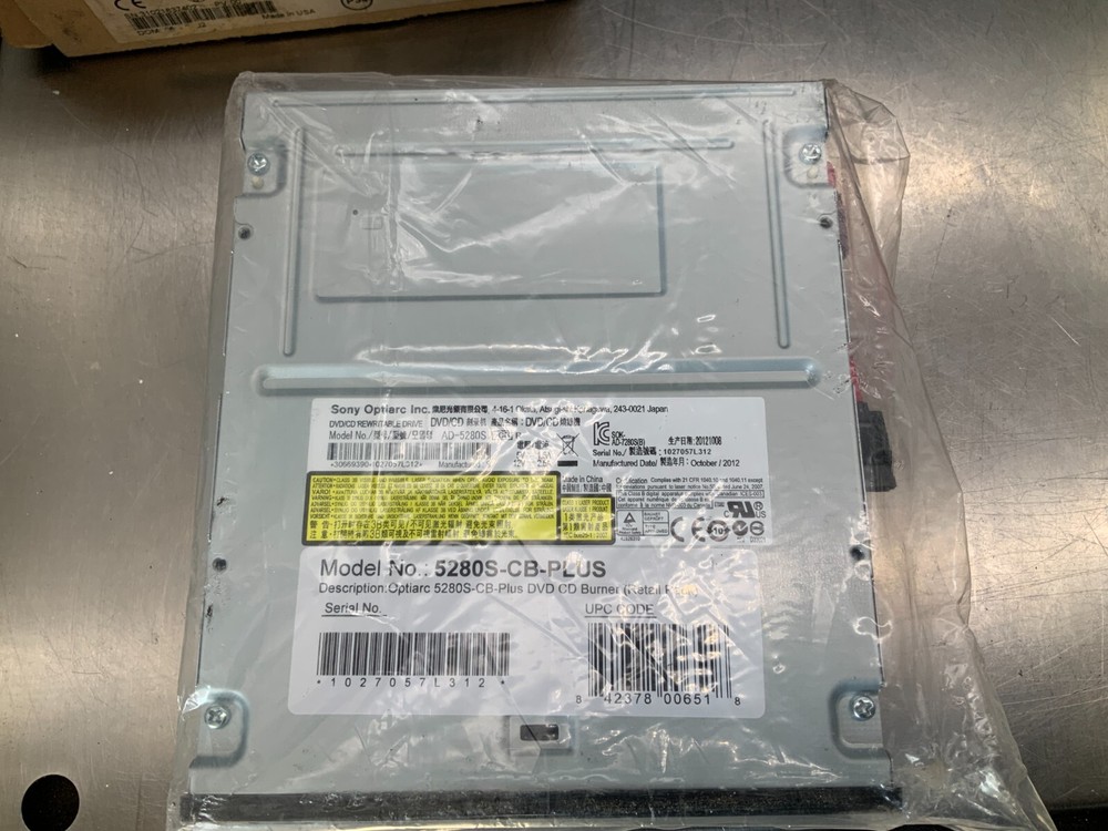 Sony 5280-CB-Plus DVD/CD Burner