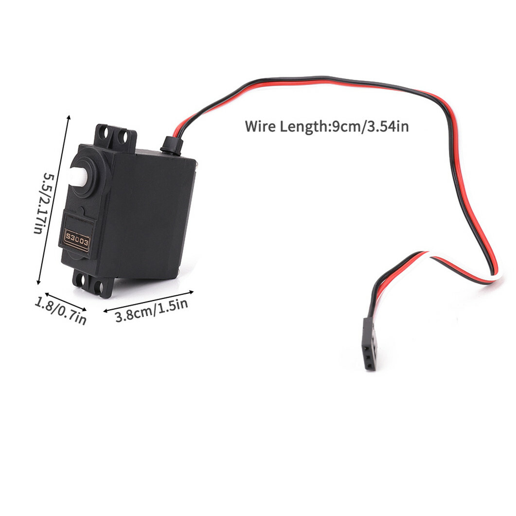 4PCS High Torque Standard Servos For Futaba S3003 RC Car Plane Boat Helicopter