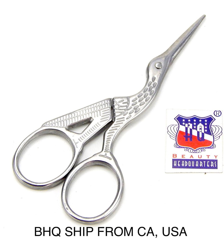 3.5 Inch Stork Embroidery Scissors