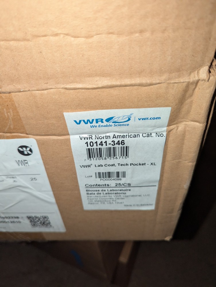 VWR® Unisex Technology Lab Coat, Reusable, X Large
