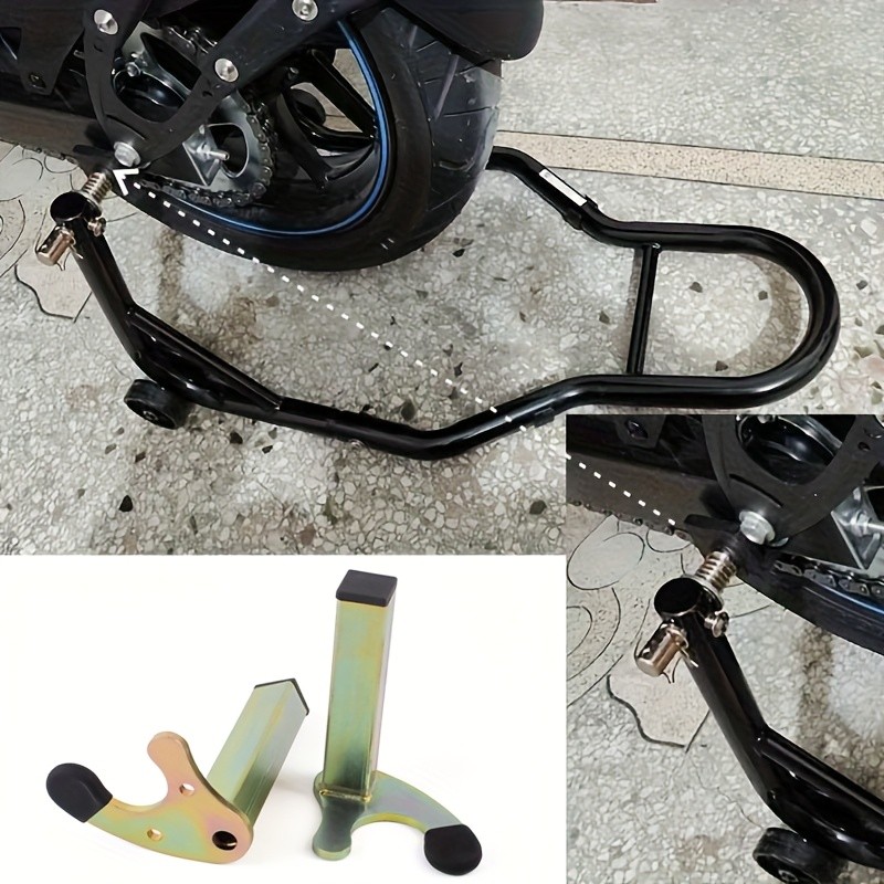 U-Shape Motorcycle Rear Wheel Stand Spool Lift Stand Paddock Frame Accessories