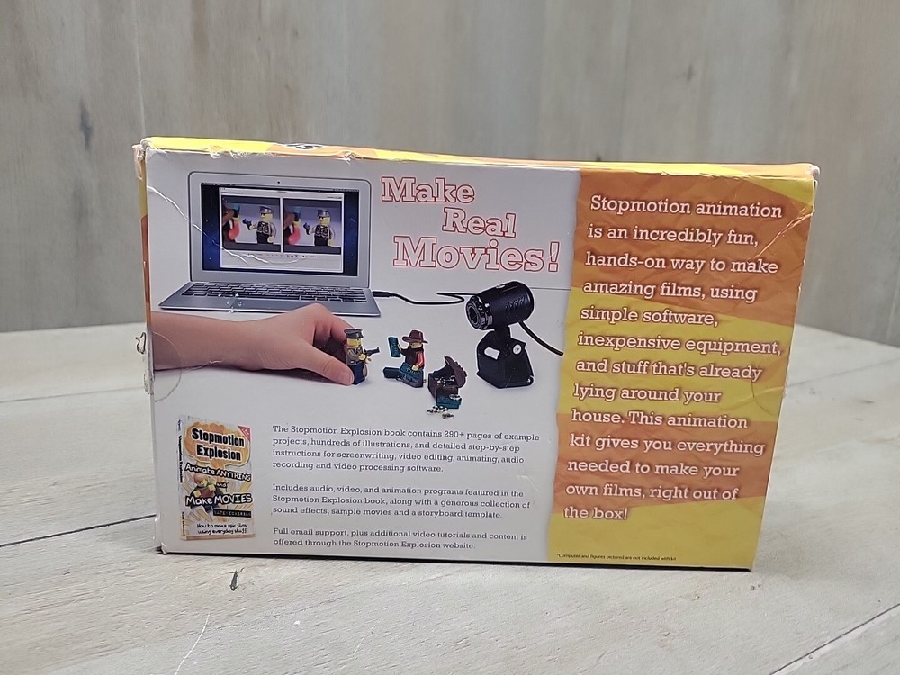 Stopmotion Explosion: Stop Motion Animation Kit W/ Full HD 1080P Camera