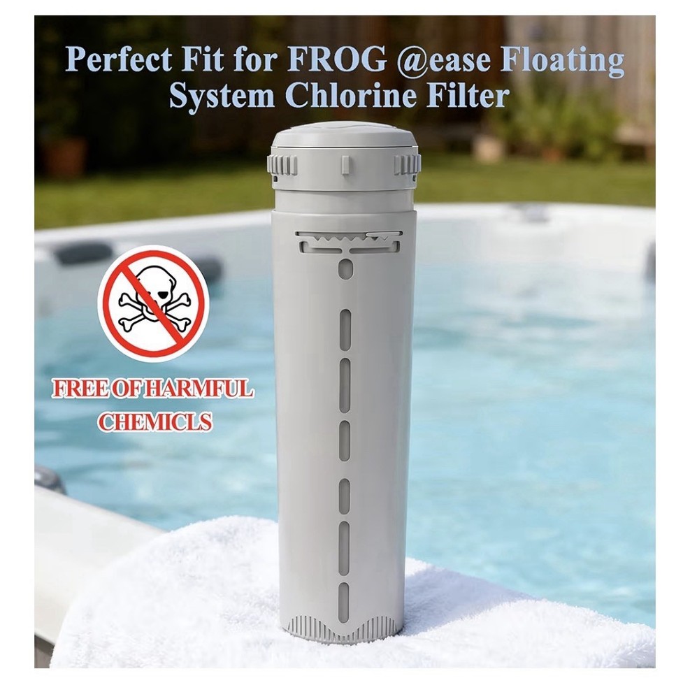 (2pack) Chlorine Filter Cartridge for FROG @Ease Floating System, 2-Pack