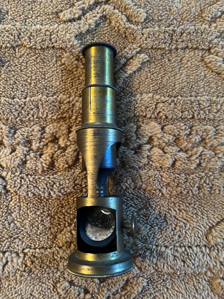 Antique Brass Microscope 1900's