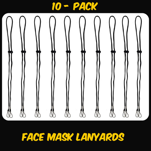 10 - pack Face Mask Lanyards