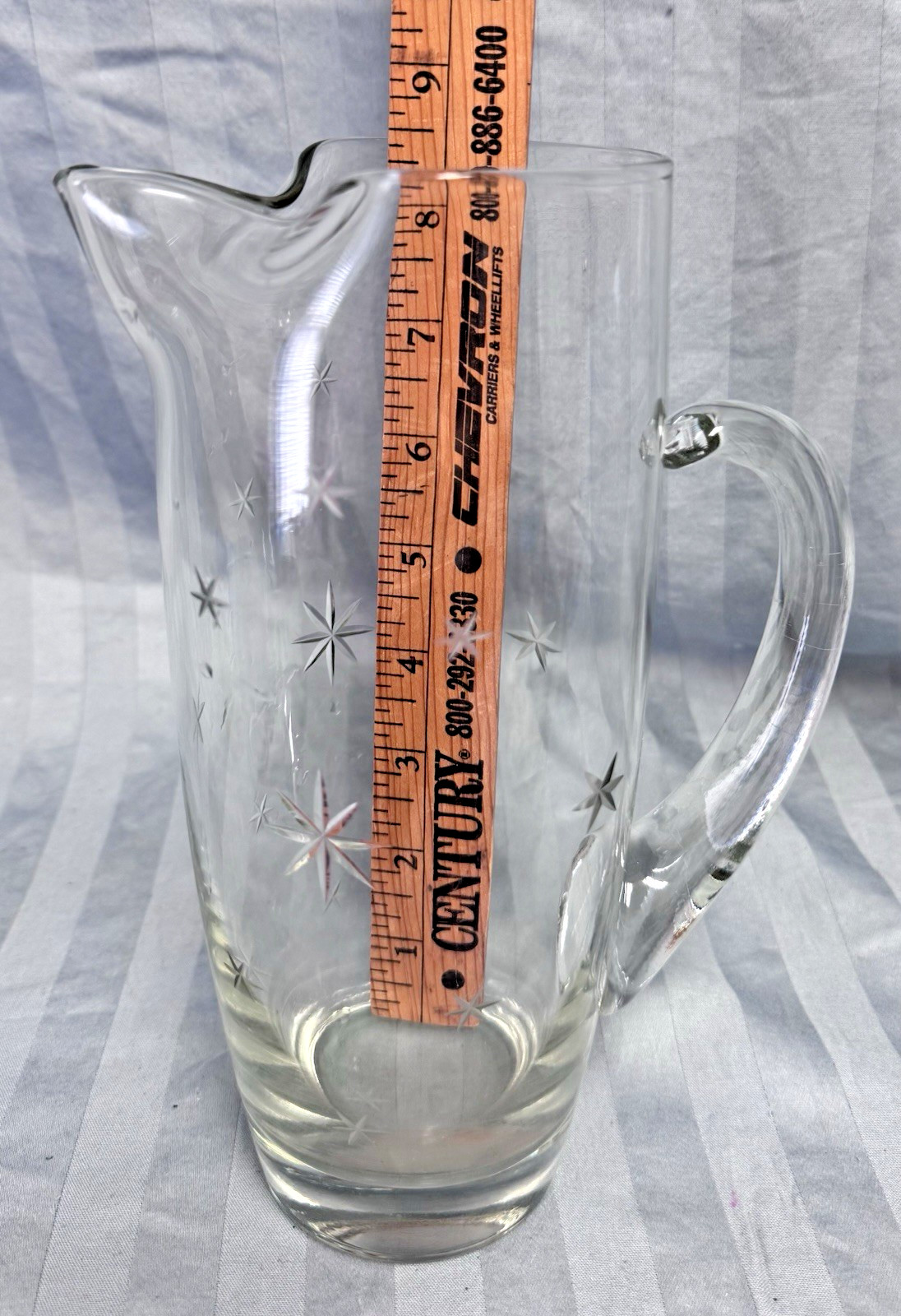 Vintage 1950s MCM Atomic STAR DUST by C G QUARTEX Cocktail Set Pitcher and More