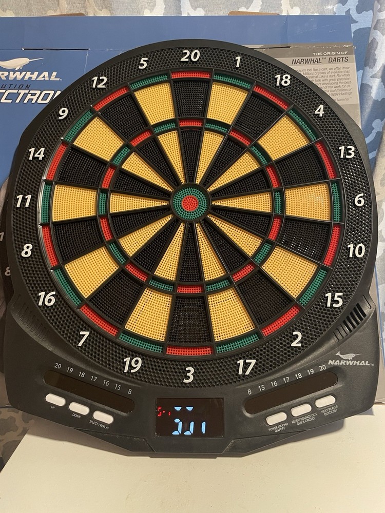 Narwhal Revolution Electronic Dartboard Board Only