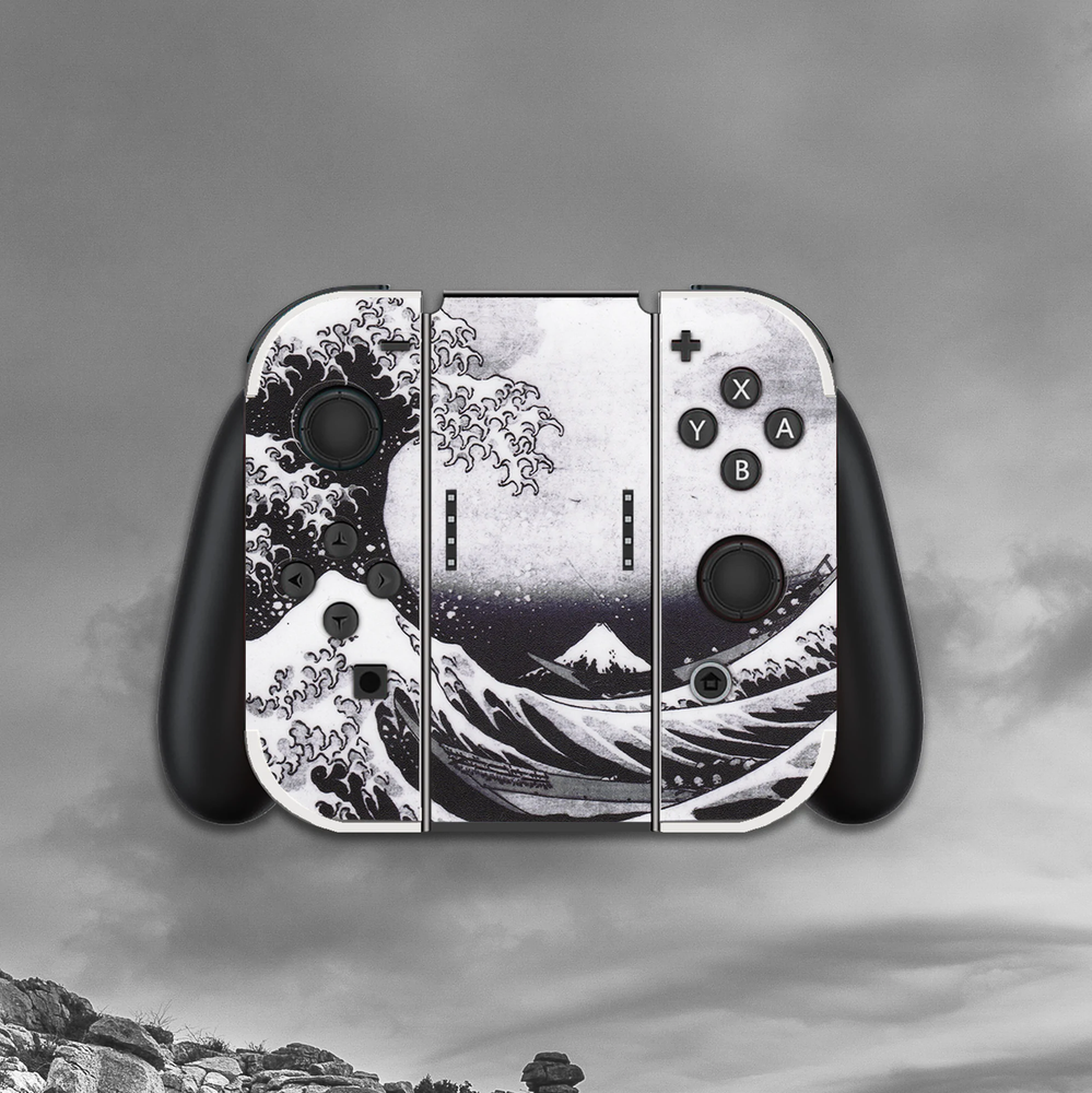 Wave Skin - Japanese Nintendo Switch Lite OLED Wrap