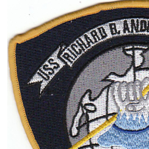 DD-786 USS Richard B Anderson Patch - Version A