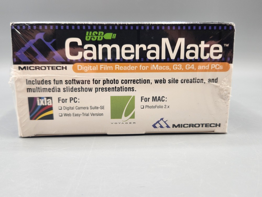 Microtech DPCM-USB Camera Mate Digital Film Reader for iMacs, G3, G4 & PC SEALED