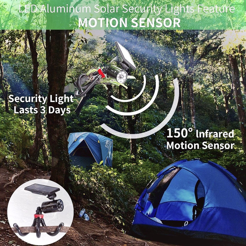 solar motion sensor light outdoor, Solar Motion Detector LED Spotlights for...