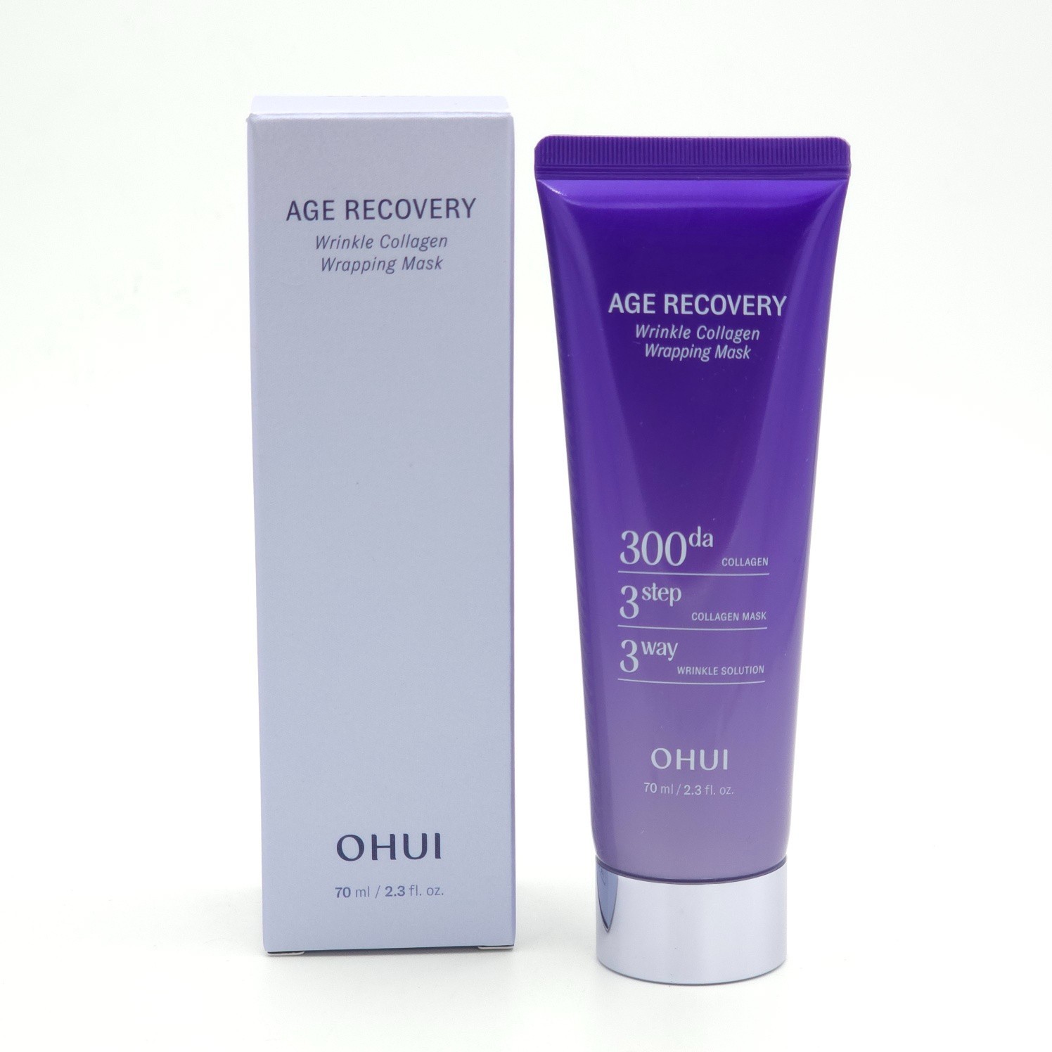 O HUI Age Recovery Wrinkle Collagen Wrapping Mask 70ml Elasticity K-Beauty