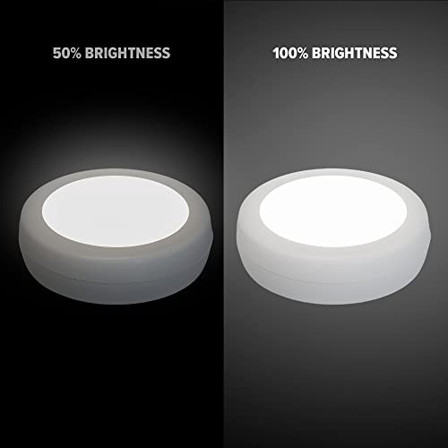 BL-PCCT-W3 Adjustable White LED Puck Light with Remote - 3PK