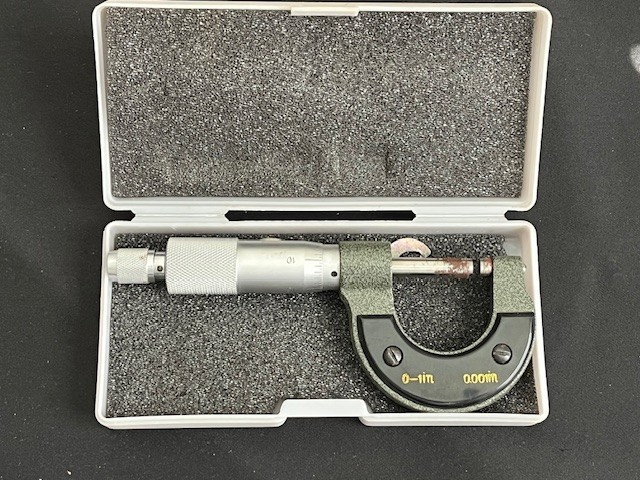 Vintage Micrometer 0-1" With Case