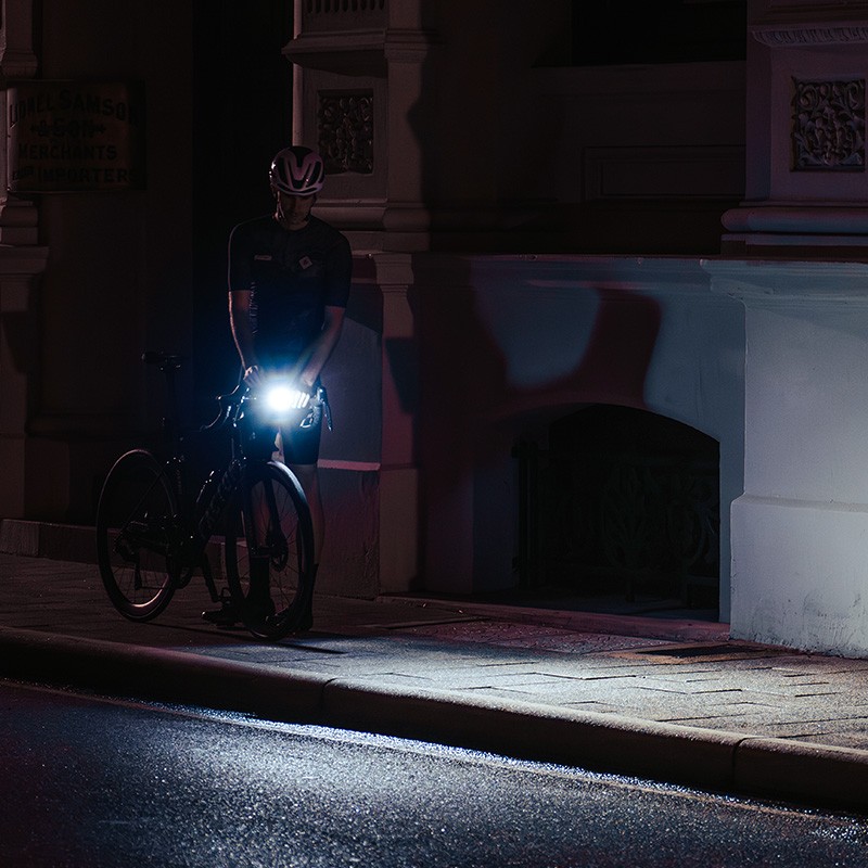 RAVEMEN FR500 Bike Head Light For Garmin Wahoo GPS Bicycle Front Lamp With AGM03