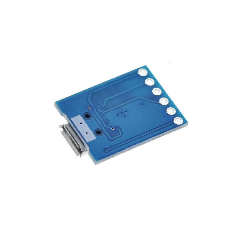 4-Pack CP2102 USB-to-UART Modules, Micro-USB 6-Pin TTL Serial Converters, STC