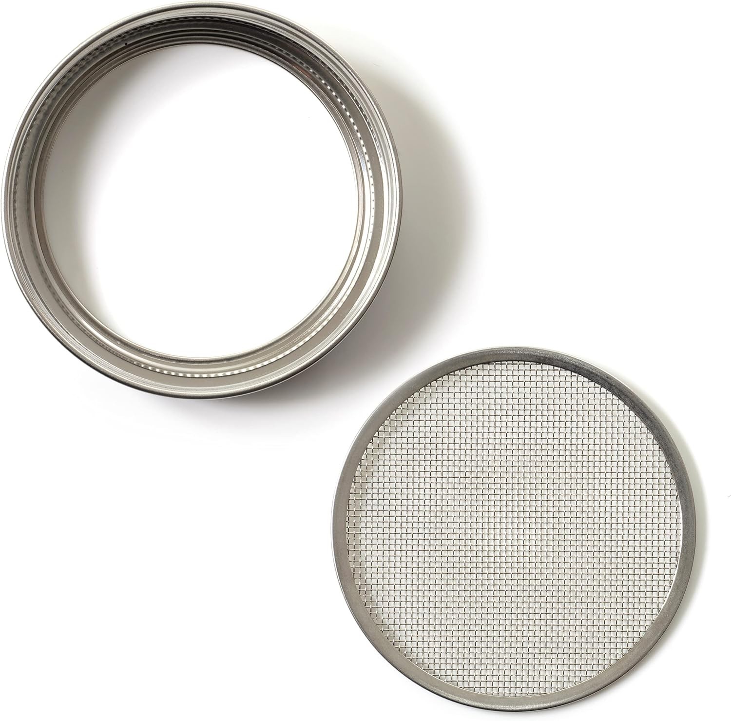 Sprouting Lids for Wide Mouth Mason Jars Mesh Seed Sprouter Covers 8 pcs