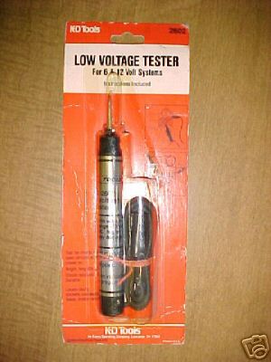 Low Voltage Tester 6 & 12volts #2602