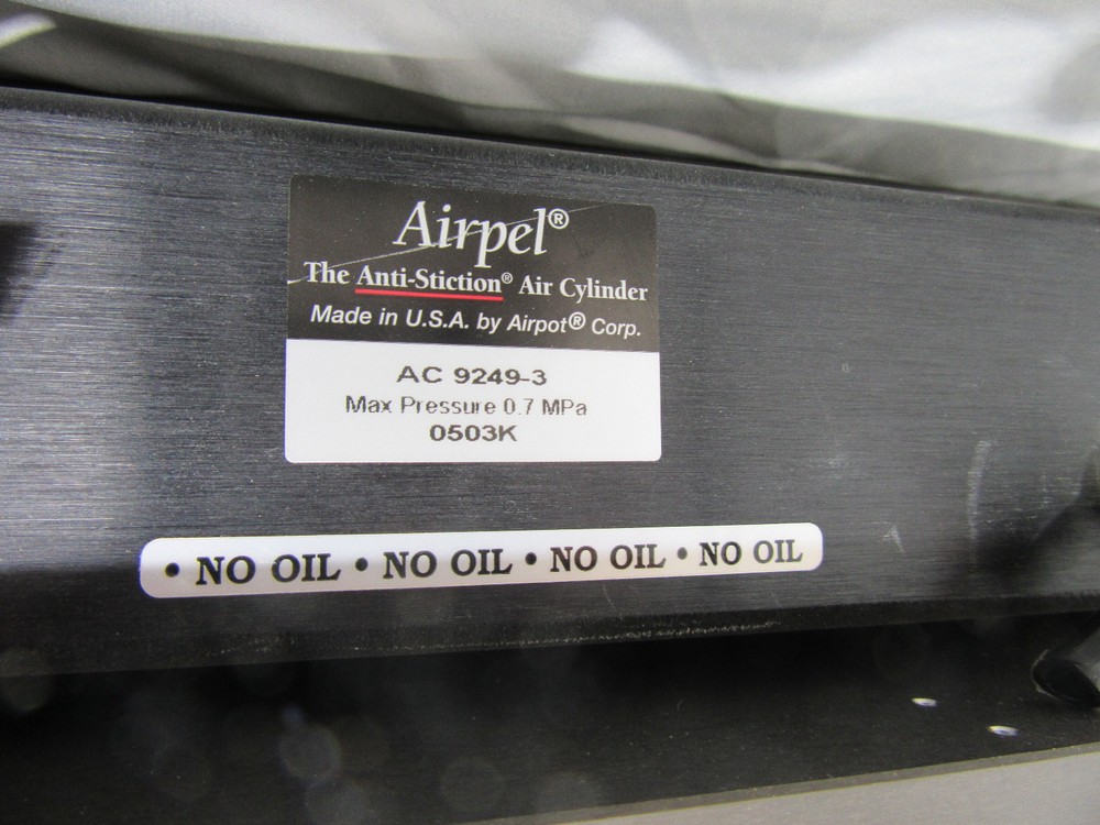 DOVER MOTION PRECISION LINEAR AUTOMATION STAGE W/ PLATE 21119