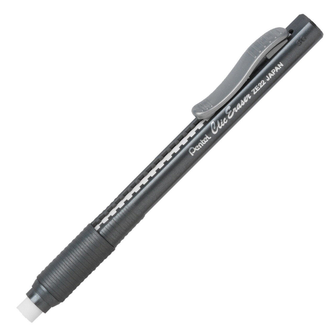 ZE22 Pentel Clic Eraser Grip Retractable Eraser Pen, Choose Color
