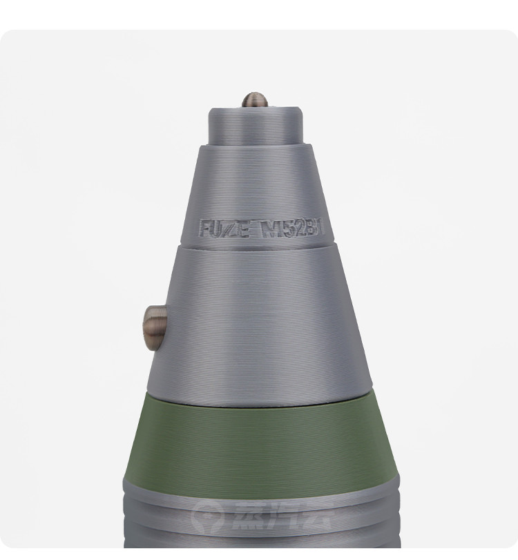 WWII US M49 Mortar Shell Model 3D Printed Highly Detailed Replica
